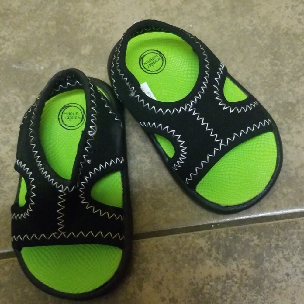 Baby slip on sandal